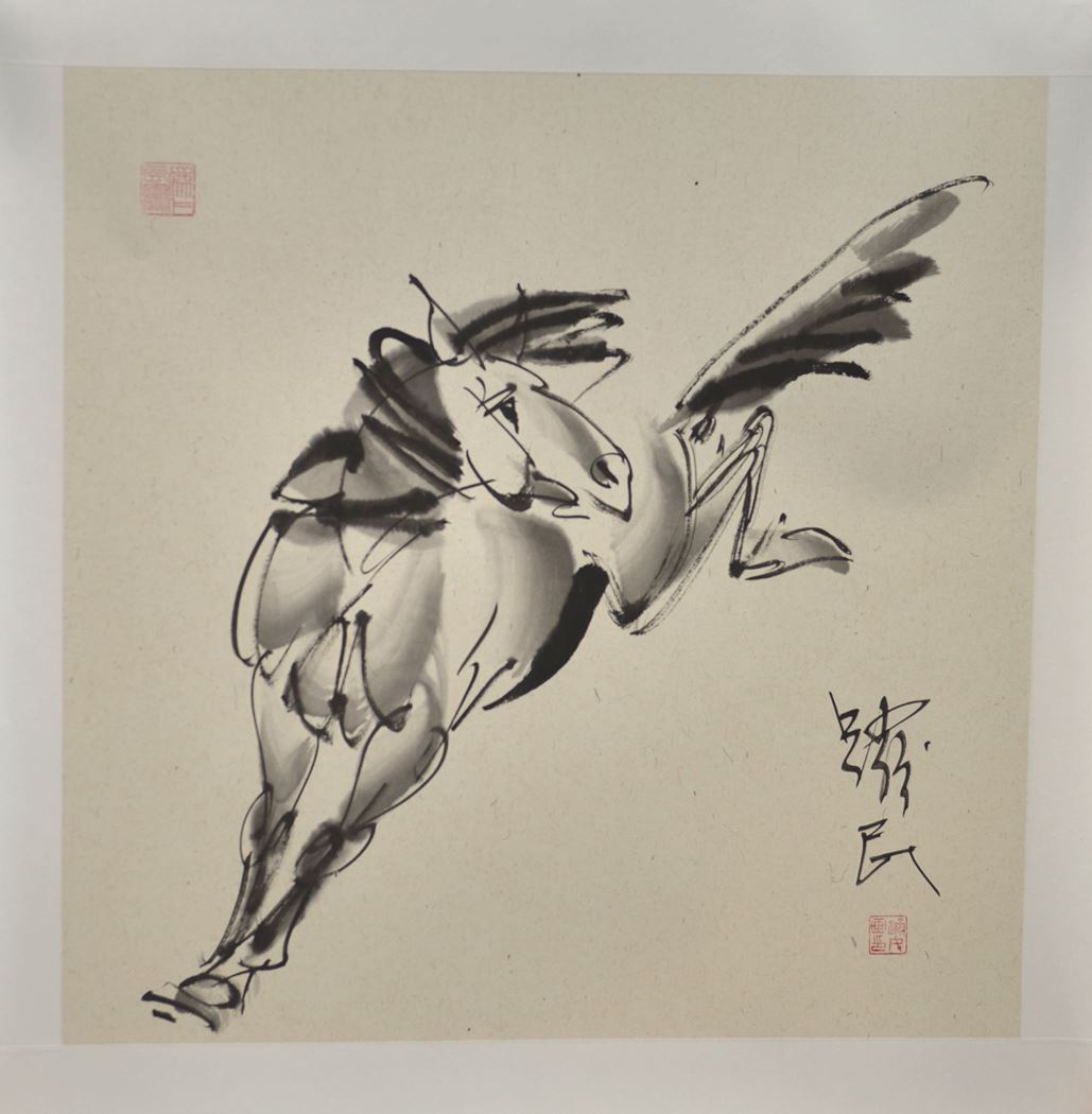 品名 | 马   材质 | 纸本设色
                                规格 | 68x68cm &nbsp;&nbsp; 年份 | 国画