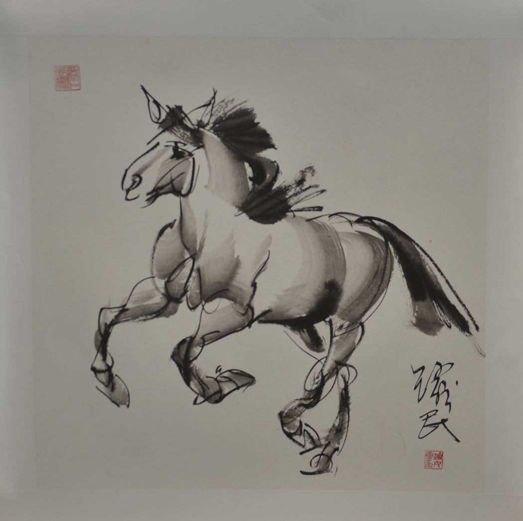 品名 | 马   材质 | 纸本设色
                                规格 | 90x97cm &nbsp;&nbsp; 年份 | 国画