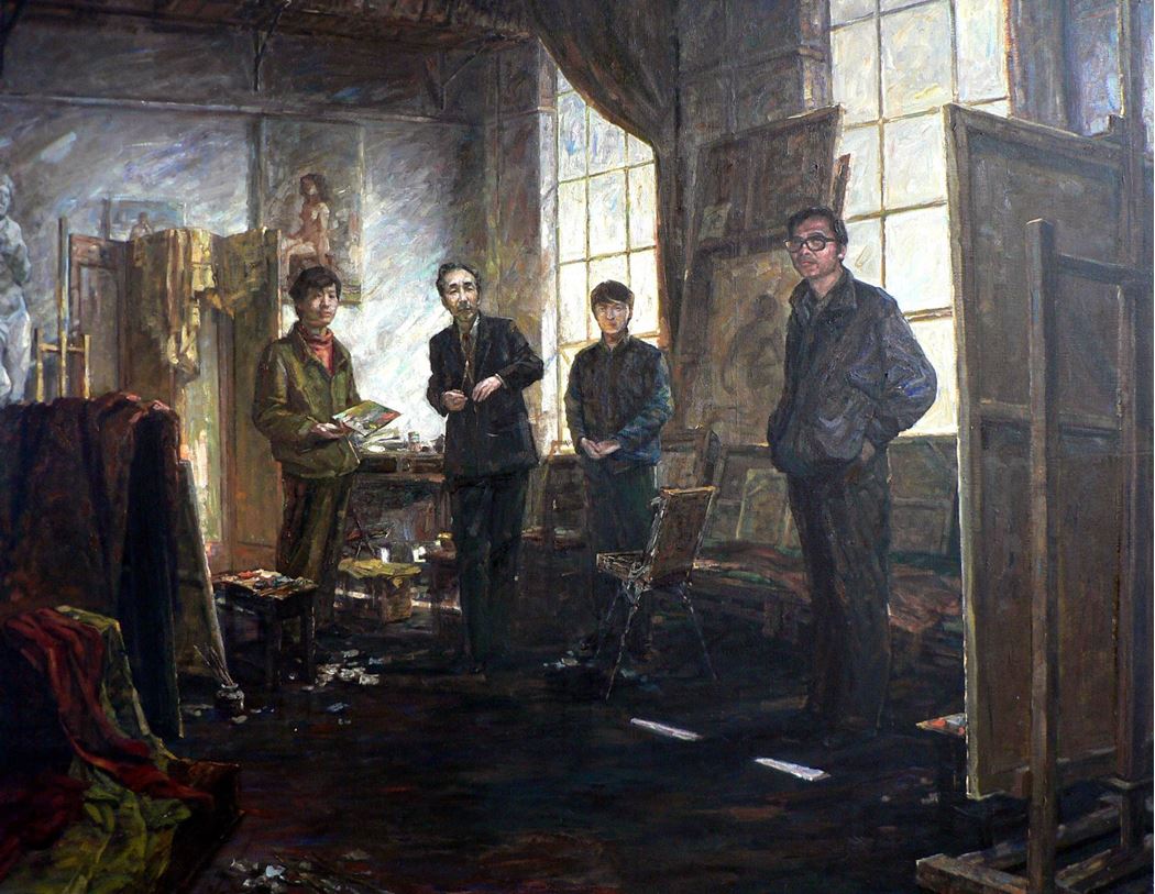 品名 | 《104画室》   材质 | 亚麻 油彩
                                规格 | 148x91cm &nbsp;&nbsp; 年份 |