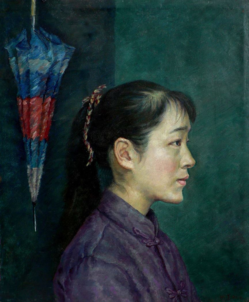 品名 | 少女   材质 | 亚麻 油彩
                                规格 | 50x60cm &nbsp;&nbsp; 年份 |