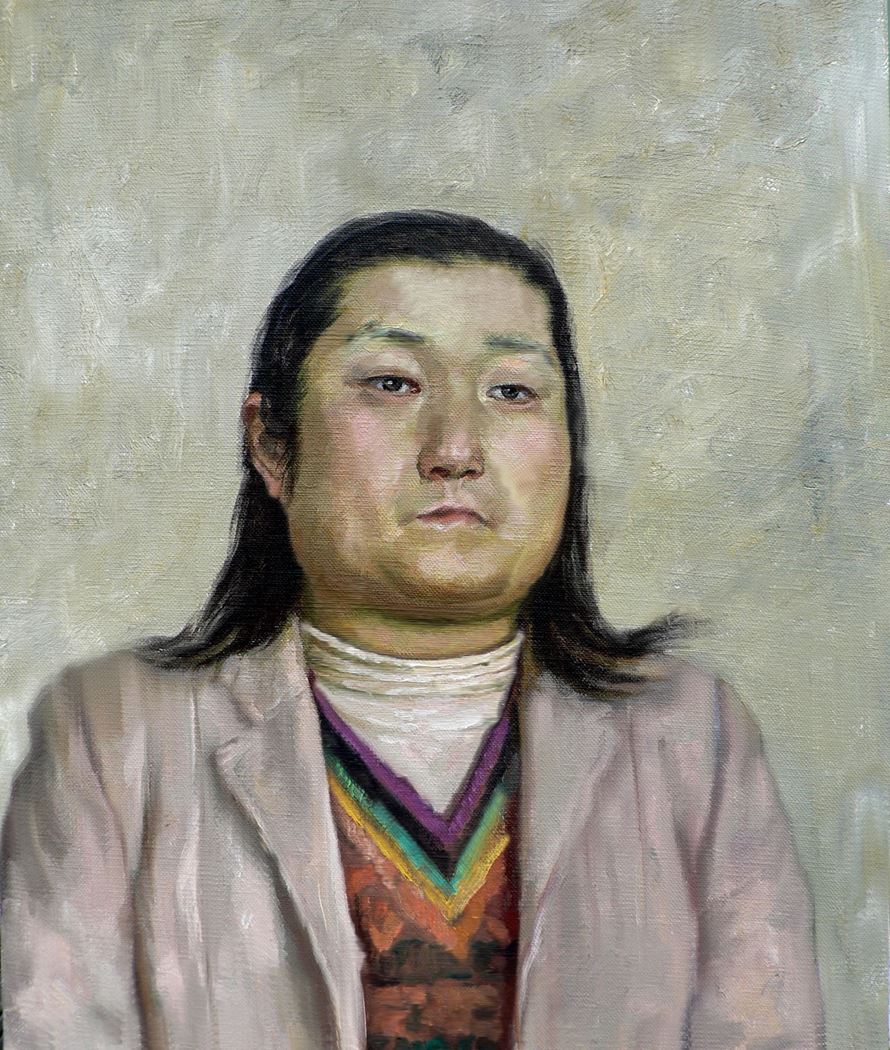 品名 | 中年妇女   材质 | 亚麻 油彩
                                规格 | 50x60cm &nbsp;&nbsp; 年份 |