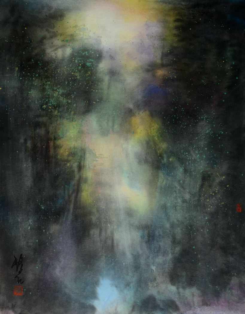 品名 | 黄山系列-29   材质 | 麻纸 天然矿物颜料
                                规格 | 68x53cm &nbsp;&nbsp; 年份 | 2016