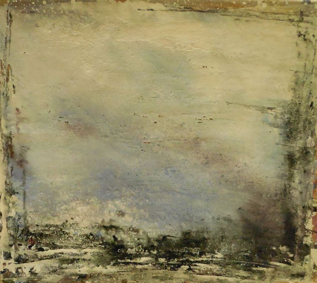 品名 | 南极静地系列-13   材质 | 麻纸 天然矿物颜料
                                规格 | 70x60cm &nbsp;&nbsp; 年份 | 2014