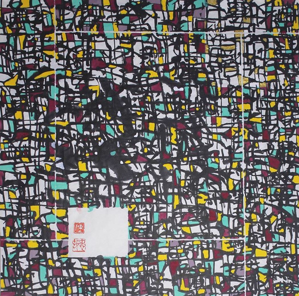 品名 | 林中空地之夏   材质 | 纸本水墨
                                规格 | &nbsp;&nbsp; 年份 |