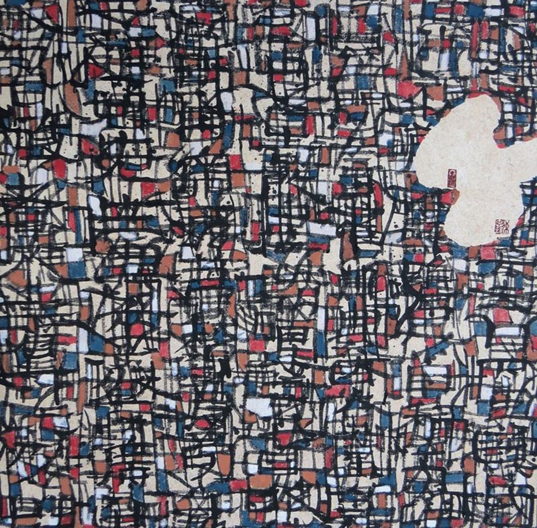 品名 | 显·金刚经系列之四   材质 | 纸本水墨
                                规格 | 68x68cm &nbsp;&nbsp; 年份 | 2013