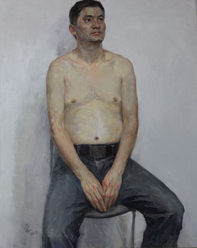 品名 | 陆军像   材质 | 亚麻 油彩
                                规格 | 100X80cm &nbsp;&nbsp; 年份 |