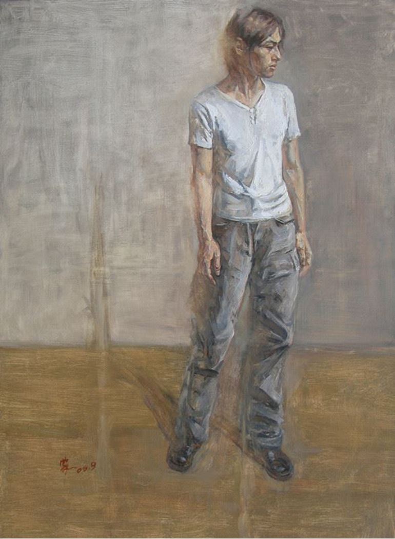 品名 | 罔—1   材质 | 亚麻 油彩
                                规格 | 130X97cm &nbsp;&nbsp; 年份 |