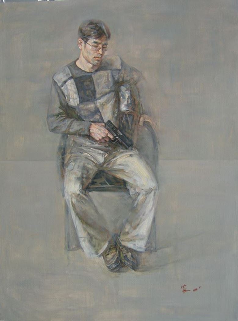 品名 | 惘-2   材质 | 亚麻 油彩
                                规格 | 130X97cm &nbsp;&nbsp; 年份 |