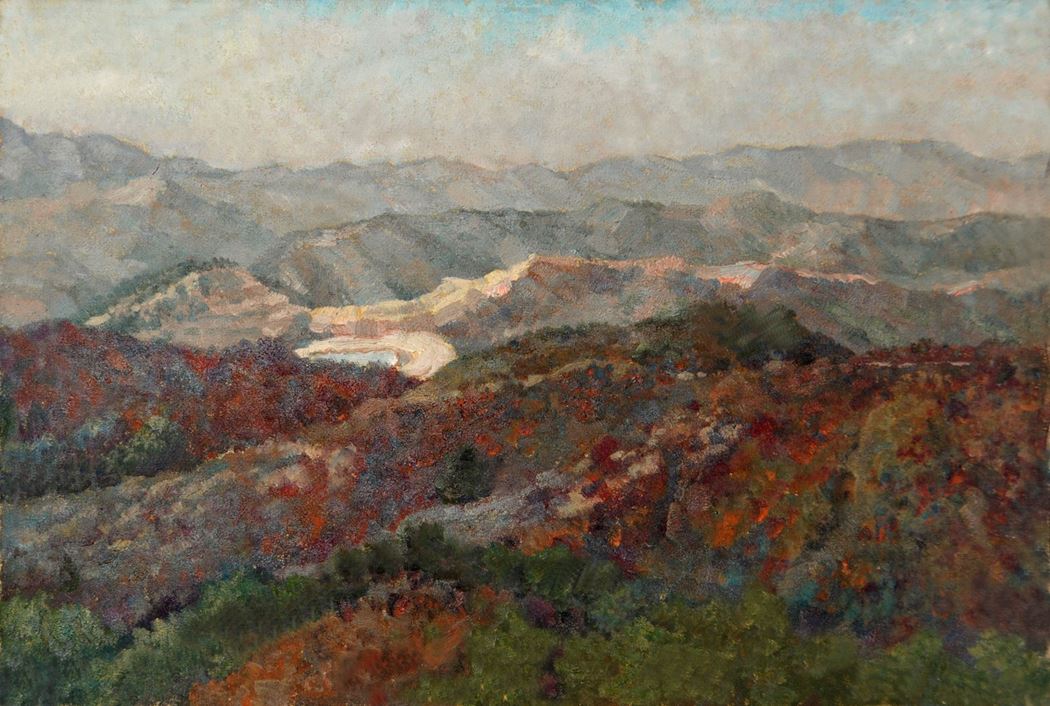 品名 | 避暑山庄秋景4--层林尽染   材质 | 油画
                                规格 | 50x60cm &nbsp;&nbsp; 年份 |