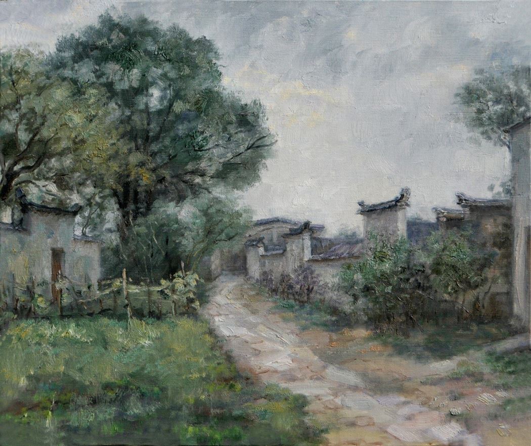 品名 | 查济春景1   材质 | 油画
                                规格 | 50x60cm &nbsp;&nbsp; 年份 |