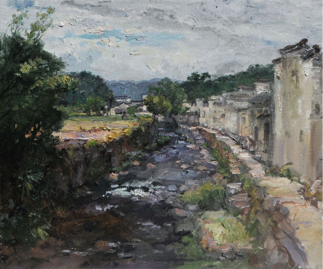 品名 | 黄田春景4   材质 | 油画
                                规格 | 50x60cm &nbsp;&nbsp; 年份 |