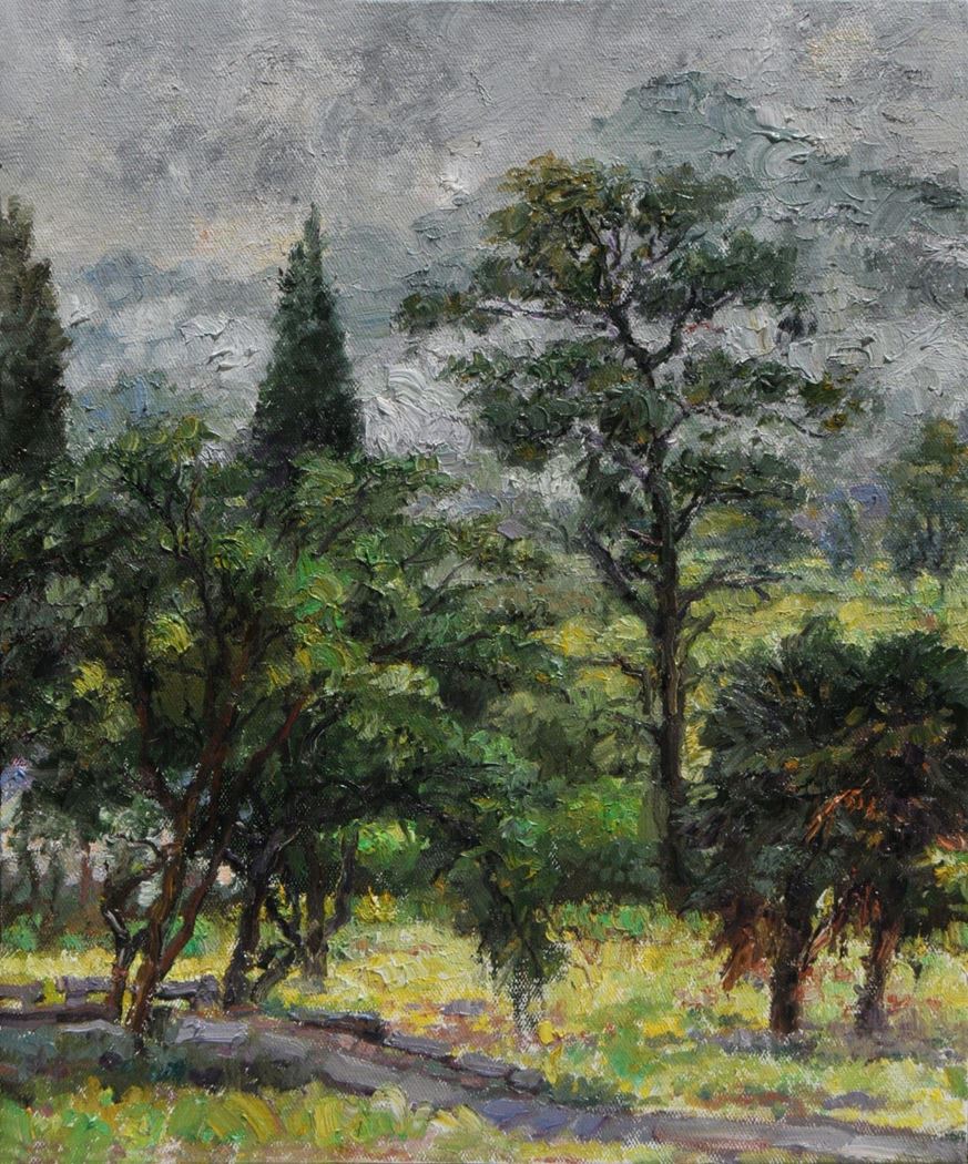 品名 | 黄田春景8   材质 | 油画
                                规格 | 50x60cm &nbsp;&nbsp; 年份 |