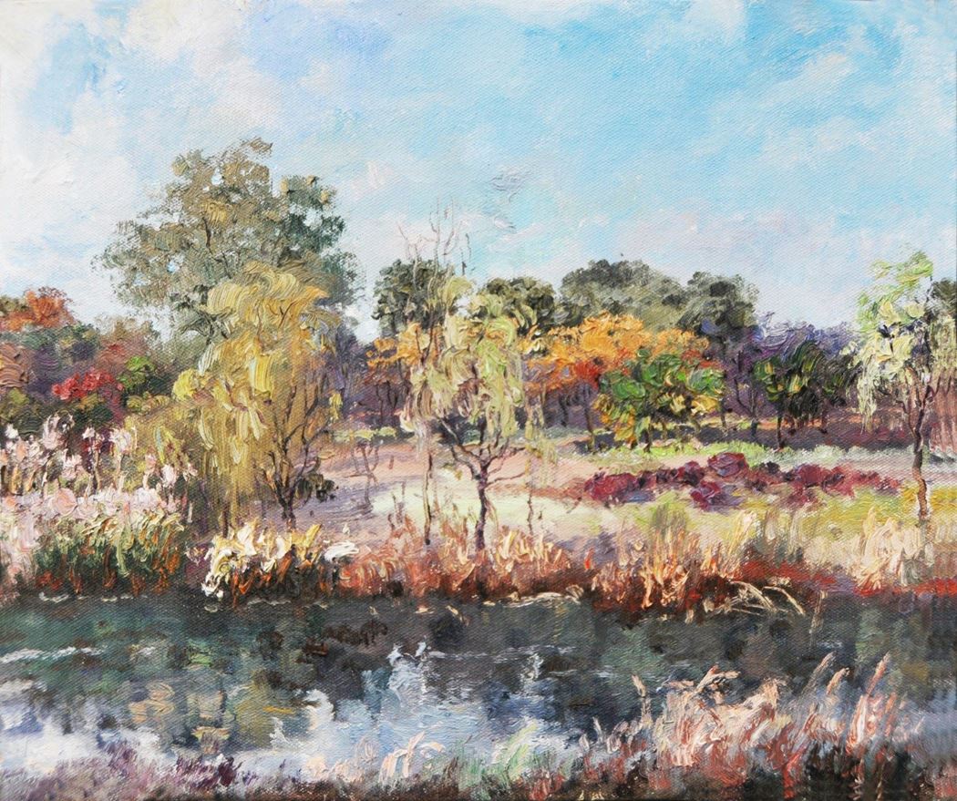 品名 | 明孝陵秋景3   材质 | 油画
                                规格 | 50x60cm &nbsp;&nbsp; 年份 |
