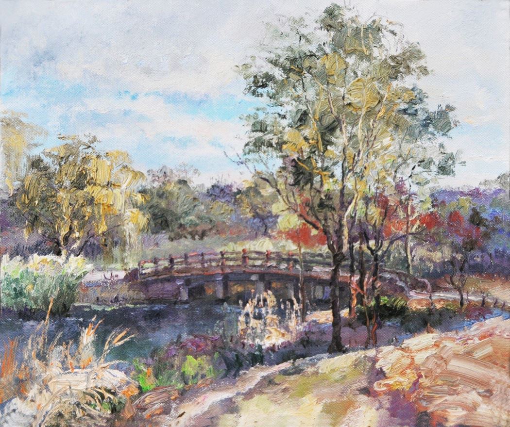 品名 | 明孝陵秋景5   材质 | 油画
                                规格 | 50x60cm &nbsp;&nbsp; 年份 |