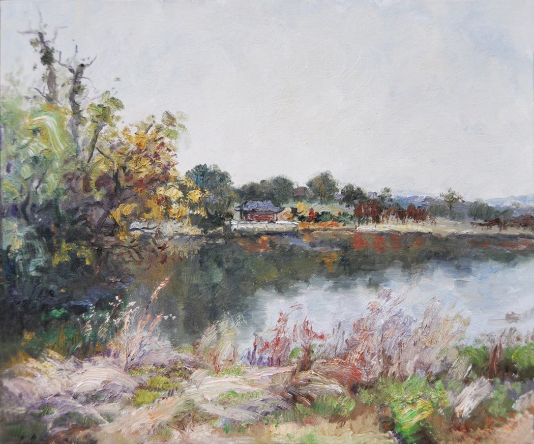 品名 | 明孝陵秋景7   材质 | 油画
                                规格 | 50x60cm &nbsp;&nbsp; 年份 |