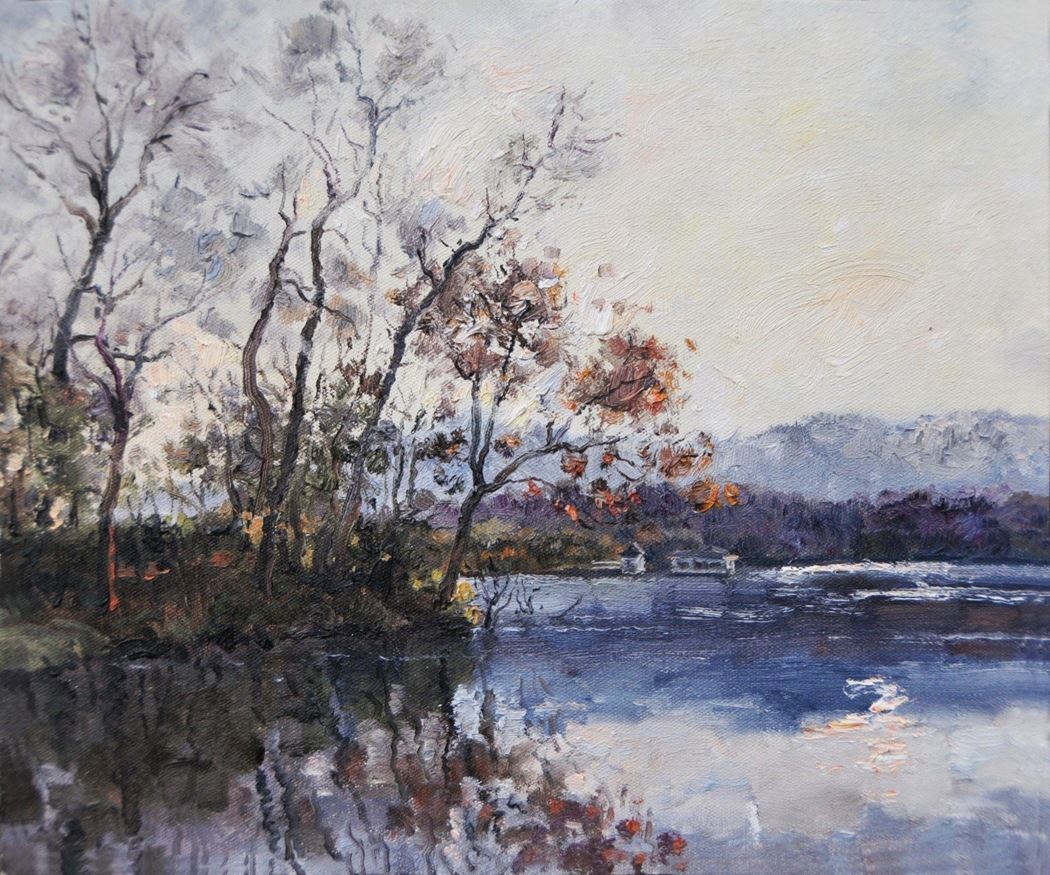 品名 | 紫金山庄秋景7   材质 | 油画
                                规格 | 50x60cm &nbsp;&nbsp; 年份 |